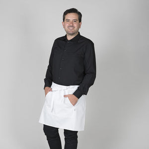 Delantal sin peto sarga