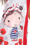 Estola Niña Amapola