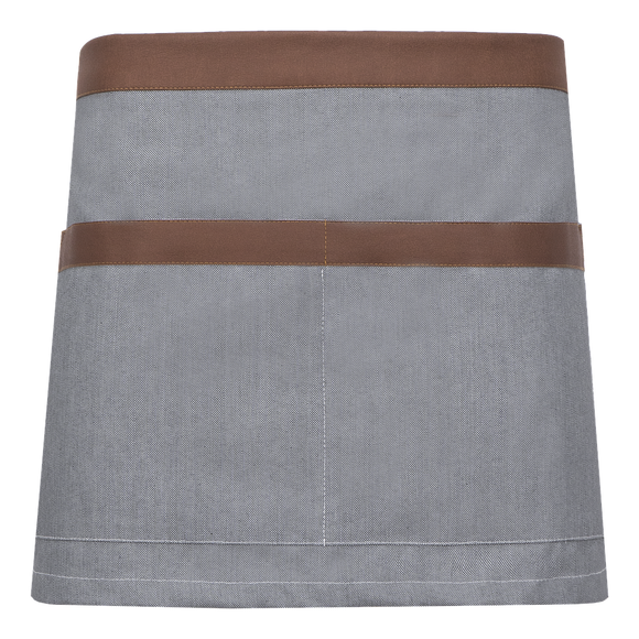 299194 Delantal Corto c/Bolsillo Cintura Polipiel Maurice