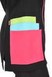 51605123 Casaca cremallera bolsillos colores