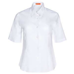 Camisa Mujer Cuello Camisero Manga Corta Florida - 937144
