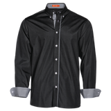 Camisa Hombre Cuello Camisero Manga Larga Plaid - 950151