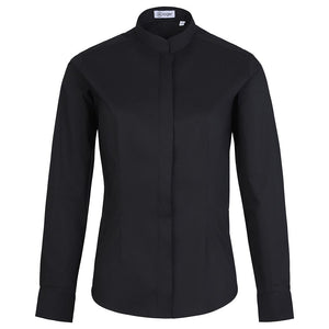 Camisa Mujer Cuello Mao Manga Larga Alameda - 984138