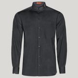 Camisa Hombre Cuello Mao Manga Larga Nobre - 921138