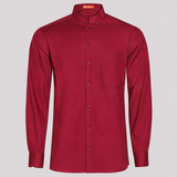 Camisa Hombre Cuello Mao Manga Larga Nobre - 921138