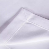 Servilleta satén liso blanca