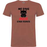 Camiseta manga corta "Me dais asco"