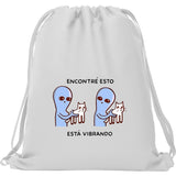 Mochila Zorzal "Encontré esto"