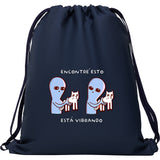 Mochila Zorzal "Encontré esto"