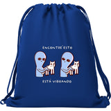 Mochila Zorzal "Encontré esto"