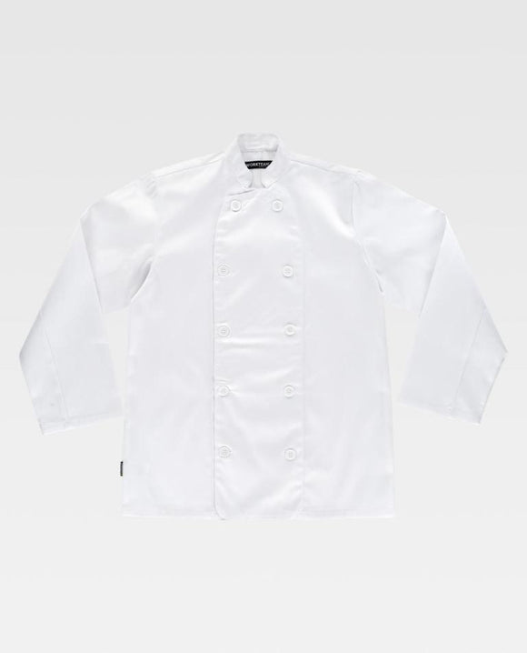 B9002 Chaqueta cocina manga larga